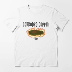 Corroded Coffin T-shirt Fire Corroded Coffin 1986 T-shirt