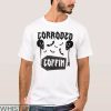 Corroded Coffin T-shirt Playing Guitar Corroded Coffin Shirt