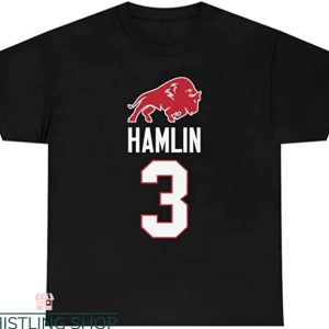 Damar Hamlin T-Shirt Buffalo Bills 3 Damar Hamlin Logo Shirt