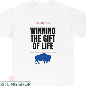 Damar Hamlin T-Shirt Winng The Gift Of Life Pray For Damar