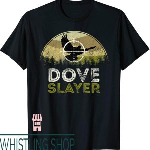 Dove Hunting T-Shirt Camo Vintage Sunset