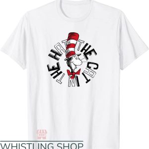 Dr. Seuss For Teachers T-Shirt The Cat And The Hat Circle