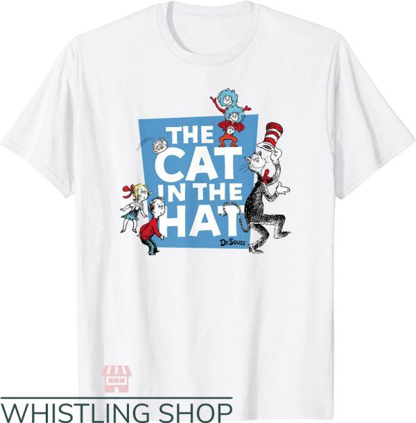 Dr. Seuss For Teachers T-Shirt The Cat In The Hat Characters