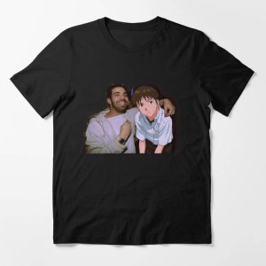 Drake Evangelion T-Shirt Anime Style Funny Trendy Tee
