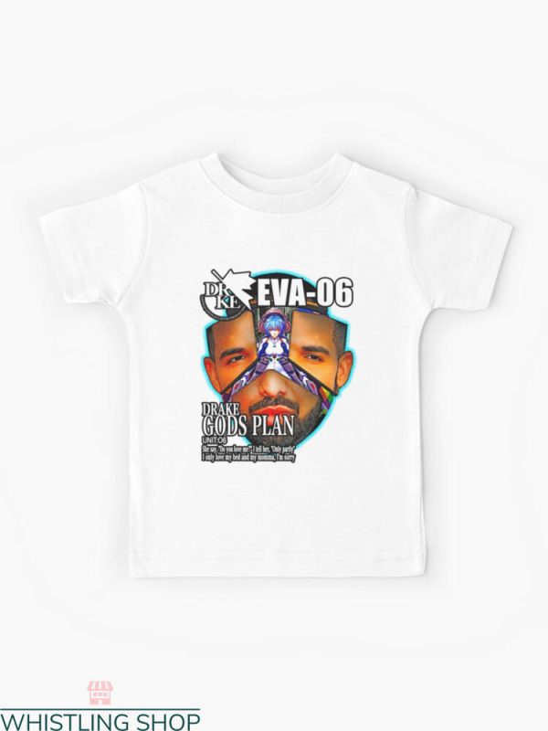 Drake Evangelion T-Shirt She Says Do You Love Me I Tell