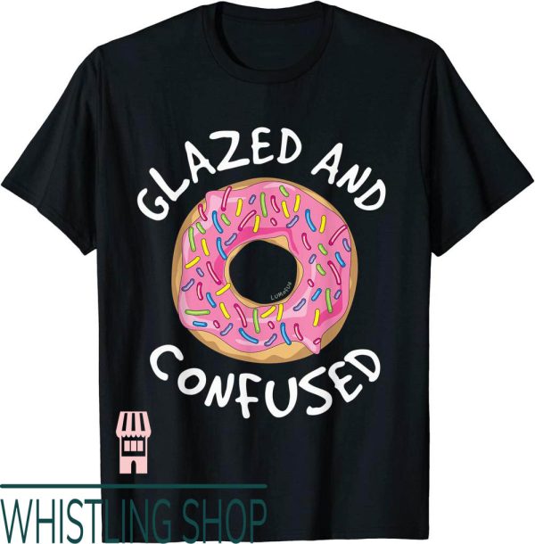 Federal Donuts T-Shirt Glazed And Confused Funny