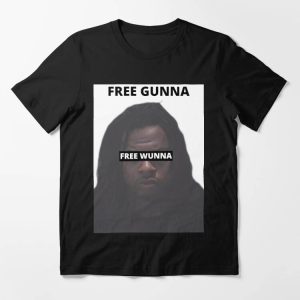 Free Gunna T-Shirt Free YSL Rapper Hip Hop Retro Trendy Tee