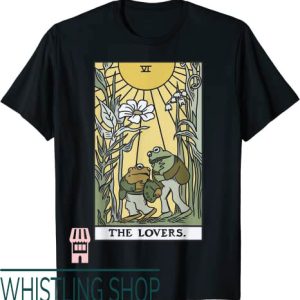 Frog And Toad T-Shirt The Lovers Tarot Card Cottagecore