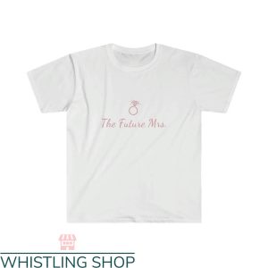 Future Mrs T-shirt The Future Mrs Wedding Ring T-shirt