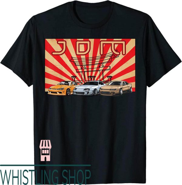 Gallery Dept Car T-Shirt JDM Japanese Drift Vintage Sunset