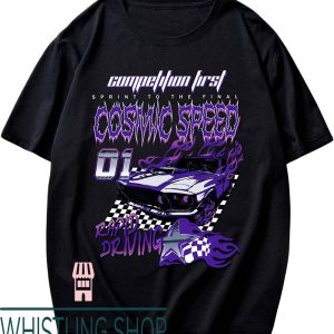 Gallery Dept Car T-Shirt SHENHE l Letter Print Regular Fit