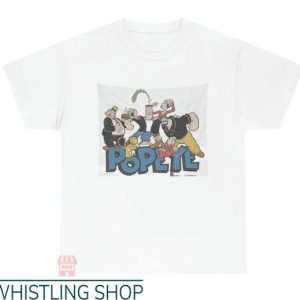 Gangster Popeye T Shirt Popeye Family’s Sailor Man