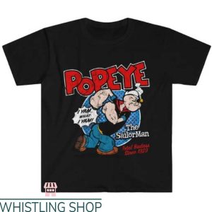 Gangster Popeye T Shirt Popeye The Sailor Man Gift Shirt