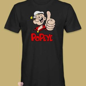 Gangster Popeye T Shirt Retro Popeye Unisex Gift Shirt