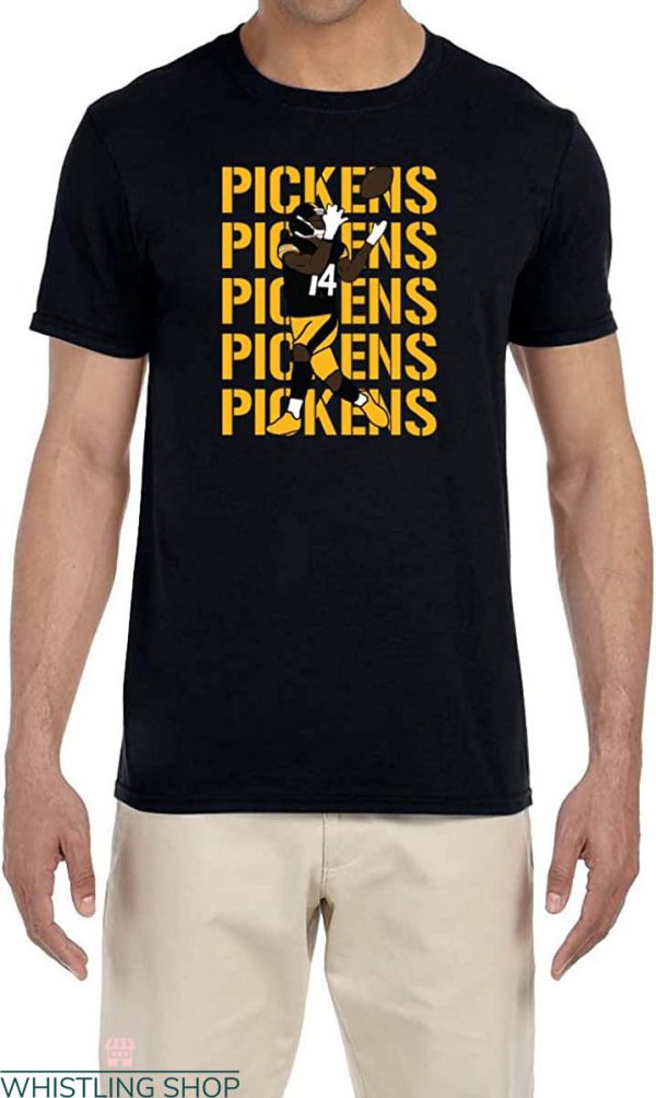 George Pickens T-Shirt Steelers Pickens Text Pic Football