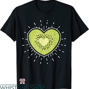 Harry Styles Kiwi T-shirt Kiwi Heart Fruit Lover T-Shirt