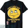 Have A Nice Day T-Shirt Somewhere Else Yellow Smile Face