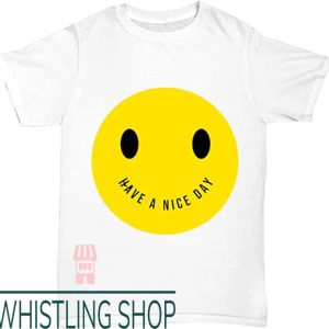 Have A Nice Day T-Shirt Yellow Smile Logo Have A Nice Day