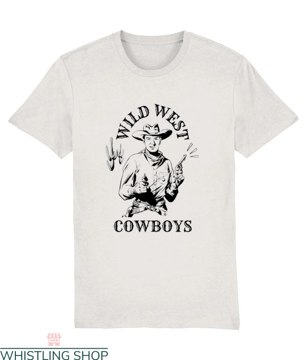 High Noon T-Shirt Wild West Cowboys Cactus T-Shirt