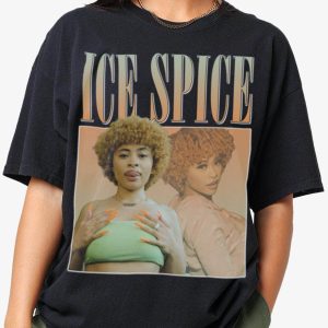 Ice Spice T-Shirt Cool Rap Pop Bootleg Hip Hop Viral Tee