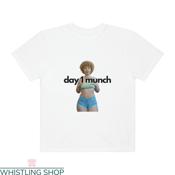 Ice Spice T-Shirt Day 1 Munch Vintage Hip Hop Viral Rap Tee