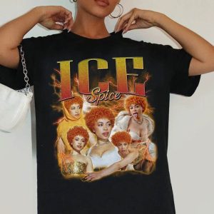 Ice Spice T-Shirt Vintage 90s Rapper Munch Bikini Summer