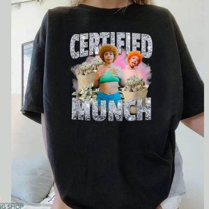 Ice Spice T-Shirt Vintage Certified Munch Rapper Love Fan