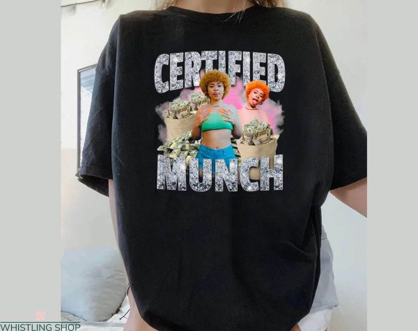 Ice Spice T-Shirt Vintage Certified Munch Rapper Love Fan