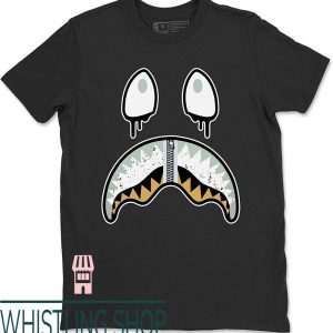 Jade Horizon T-Shirt Graphic Shark Face Design 5 Matching