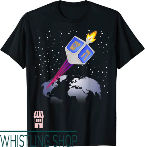 Jewish Space Laser T-Shirt Jewish Laser Universe Space Shirt