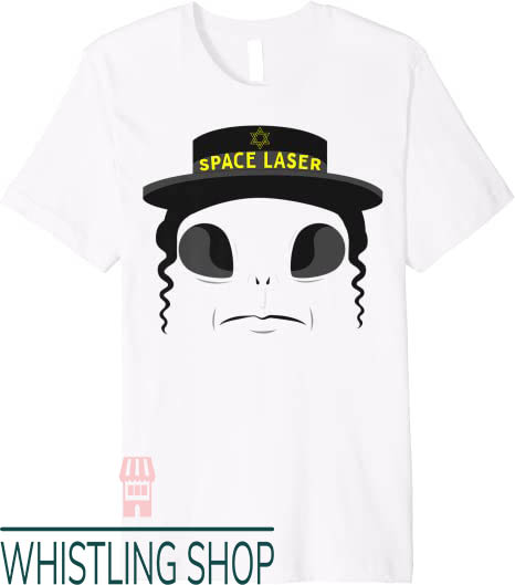 Jewish Space Laser T-Shirt Space Laser Alien Logo T-Shirt