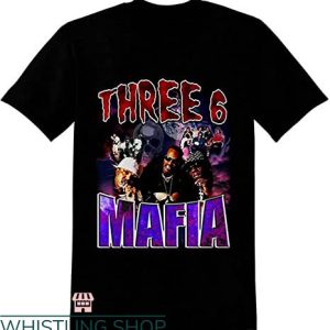 Juicy J T-shirt Juicy J Three 6 Mafia T-shirt
