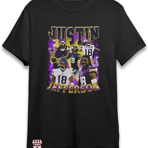 Justin Jefferson T-shirt Justin Jefferson Football Player