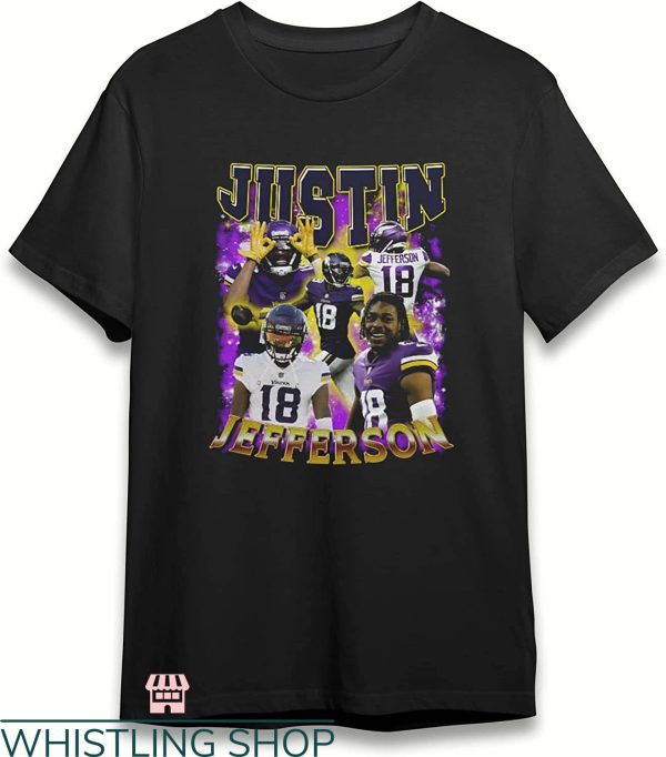 Justin Jefferson T-shirt Justin Jefferson Football Player