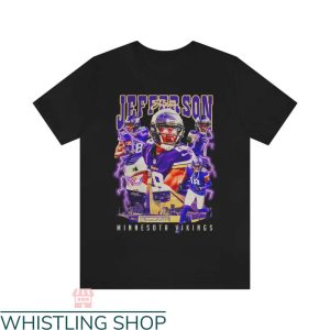 Justin Jefferson T-shirt Justin Jefferson Minnesota Vikings