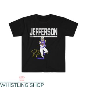 Justin Jefferson T-shirt Justin Jefferson Signature T-shirt