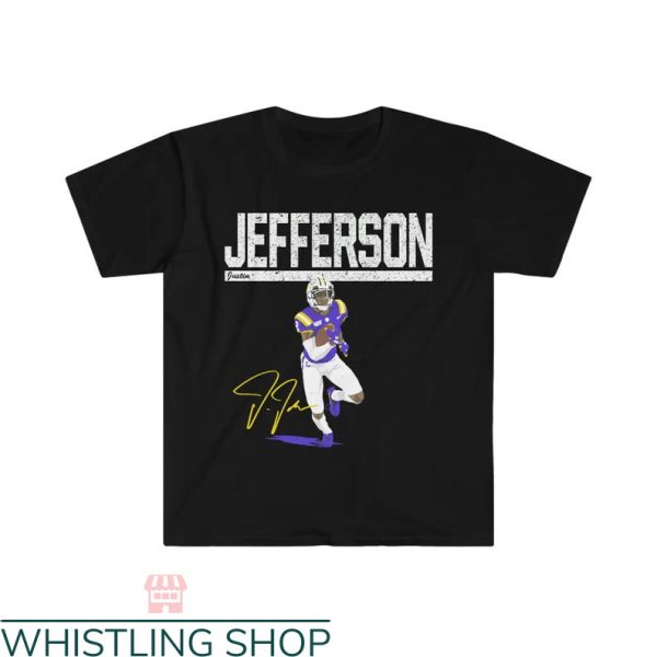 Justin Jefferson T-shirt Justin Jefferson Signature T-shirt