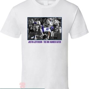 Justin Jefferson T-shirt The One Handed Catch T-shirt