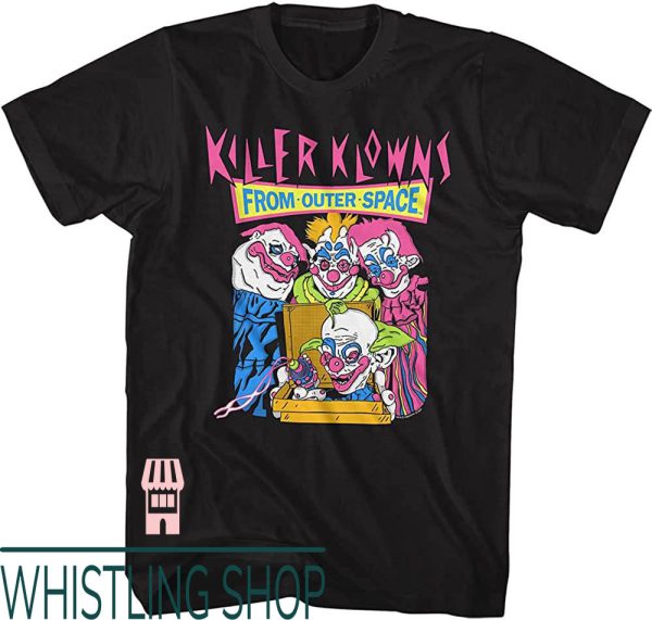 Killer Klowns From Outer Space T-Shirt Movie Pizza Delivery