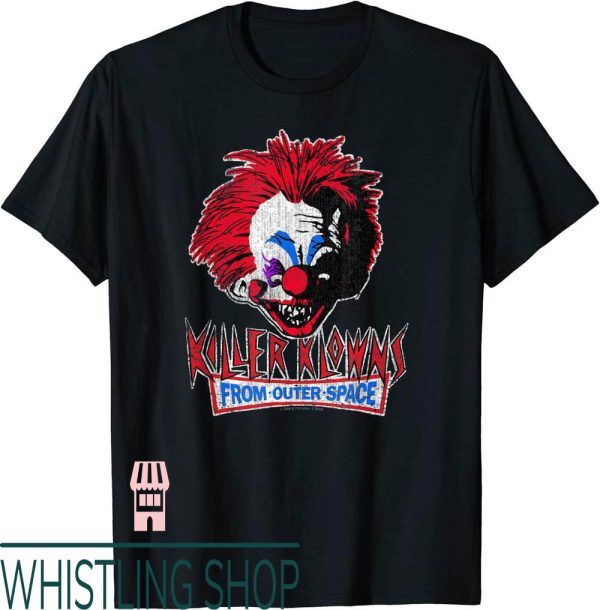 Killer Klowns From Outer Space T-Shirt Rough Clown