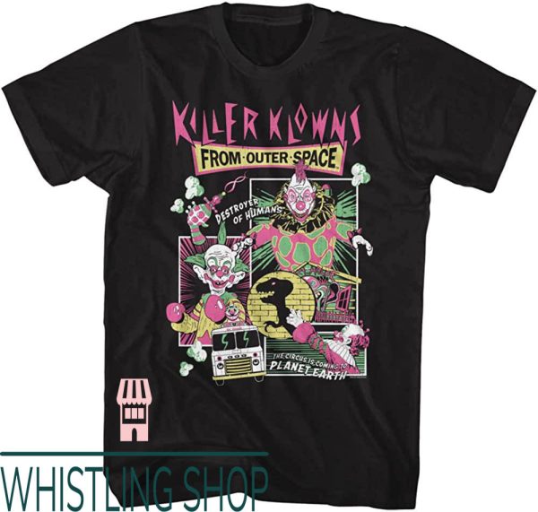 Killer Klowns From Outer Space T-Shirt The Circus Planet