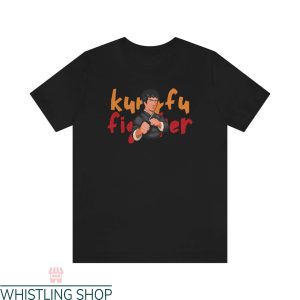 Kung Fu T Shirt Bruce Lee Kungfu Master Fighter Art Shirt