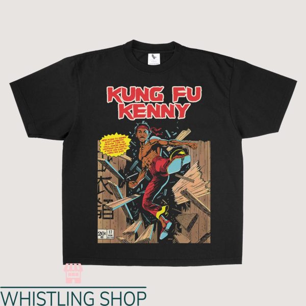 Kung Fu T Shirt Kenny Kendrick Lamar Vintage Tee Shirt