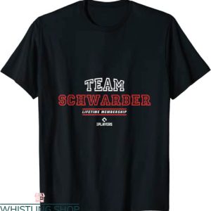 Kyle Schwarber T-Shirt Team Schwarber Lifetime Membership