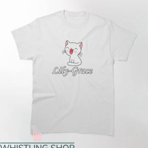 Lily Grace T-shirt Lily Grace Cute Cat T-shirt