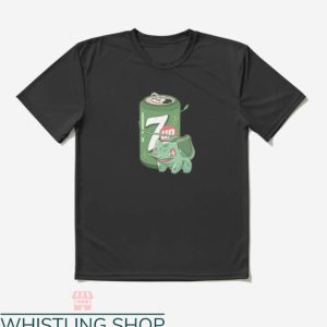 Make 7 Up Yours T-shirt 7Up And Bulbasaur Pokemon T-shirt