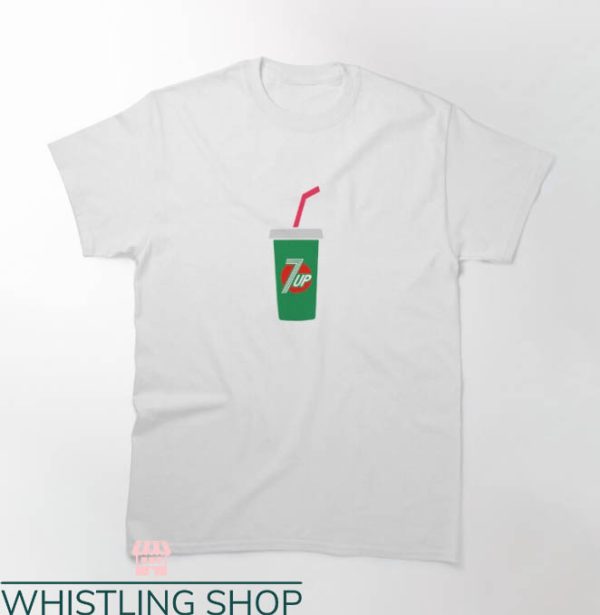 Make 7 Up Yours T-shirt Green 7Up Cup T-shirt