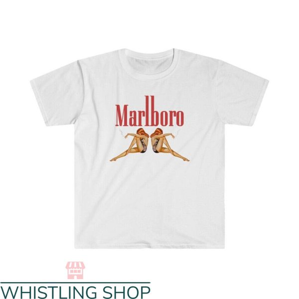 Marlboro Vintage T-shirt Marlboro Twin Up Cigarette T-shirt