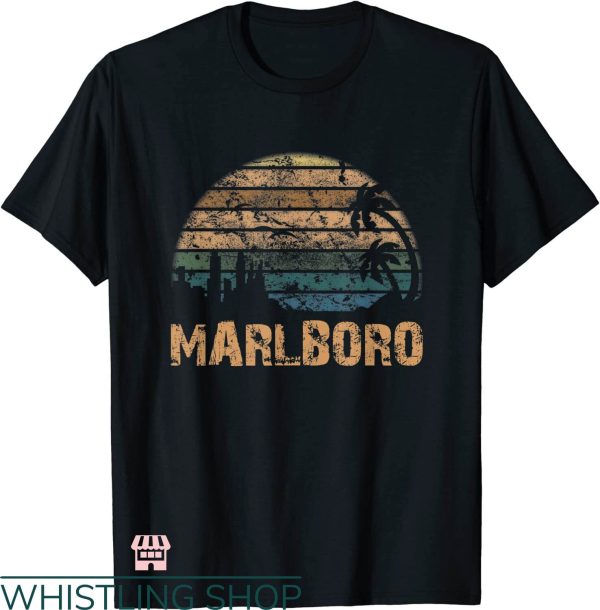 Marlboro Vintage T-shirt Marlboro Vintage Sunset College