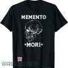 Memento Mori  T Shirt Skull Stoicism Philosophy